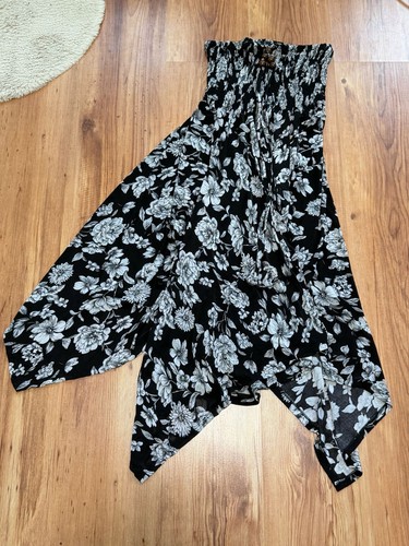 Rock kleid zipfel variabel - kleid,