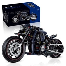 Harley-Davidson Motorrad aus Bausteinen Night Racer 623 Teile Rennmotorrad