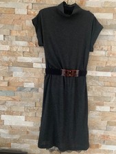 Fendi Damenkleid, Gr. 42, Farbe grau mit Unterkleid und passendem Gürtel.