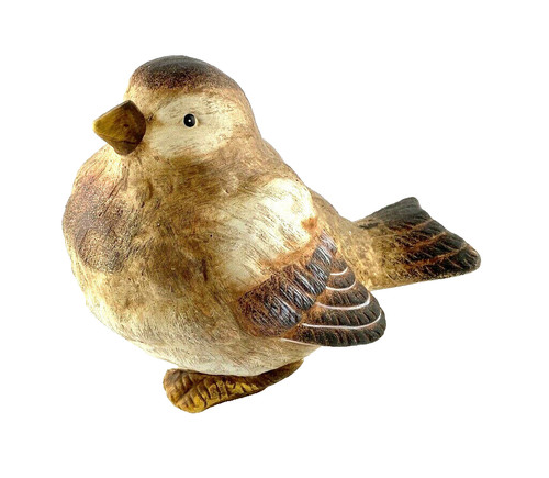 Keramik vogel weiß - vogel, in