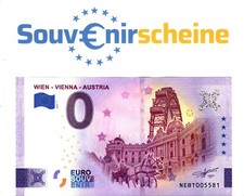 0 Euro Schein NEBT 2023-1 Fehldruck WIEN - VIENNA - AUSTRIA