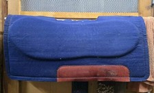 Filz Neopren Western Pad Navy 80x80cm 2 cm dick, Sattellage 3,3 cm 