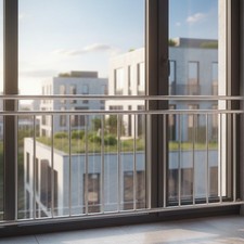 Balkongeländer Fenstergitter