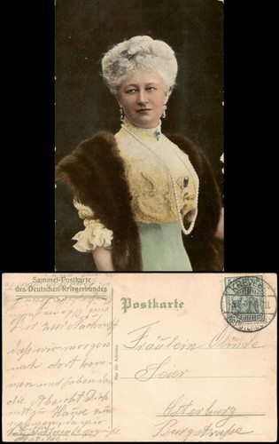 Ansichtskarte adel und - ansichtskarte,