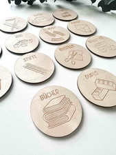 Kinderzimmer Ordnungsetiketten