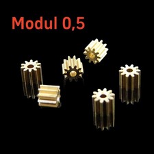 Modul 0,5 Mini Metall Messing