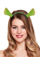 Kopfschmuck shrek haarreif mit - kopfschmuck,