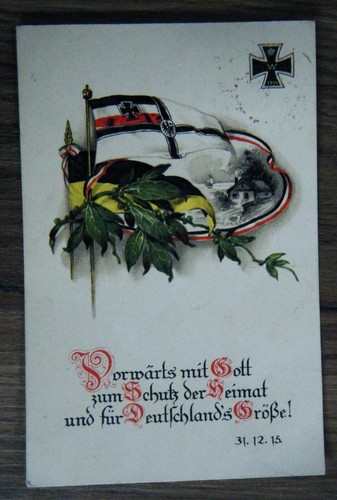 Alte motivkarte wk mit - alte, ak