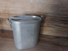 Altes aluminium feldgeschirr - aluminium,