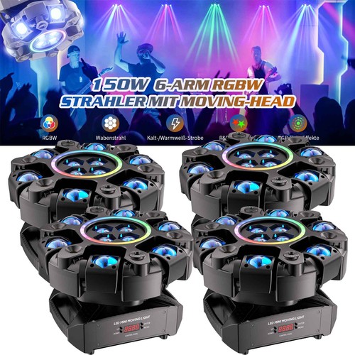 4stk 150w arm - laser, moving
