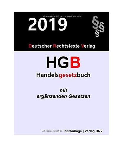 Handelsgesetzbuch hgb - handelsgesetzbuch:,