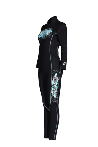 3mm damen neopren anzug - damen,