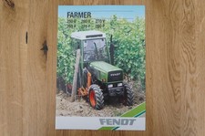 FENDT Schlepper Prospekt Typ FARMER 250V bis 280P 16 Seiten 1997