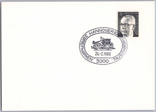 Hannover 1980 postkutsche - 1980,