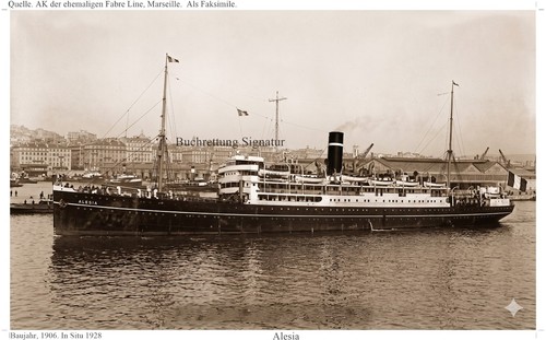 Das schiff als - als, freigestellte