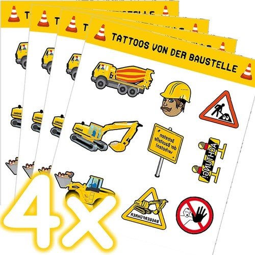 Baustelle tattoo xxl set - set, 36