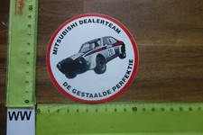 Alter Aufkleber Auto Motorrad Motorsport MITSUBISHI MOTORS Niederlande
