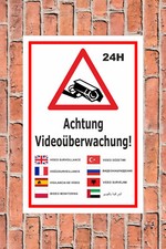 Schild Achtung