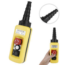 Hängetaster, Kransteuerung, Steuerflasche, 3 Tasten: Not-Aus + auf/ab 2-Stufig