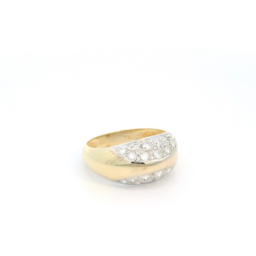 Damenring goldring bicolor - damenring,,