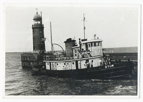 Bremerhaven 1948 leuchtturm - bremerhaven,