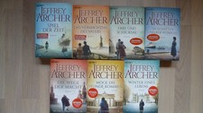 JEFFREY ARCHER - CLIFTON SAGA 1-7   und   TRAUM DES LEBENS  -- TRIUMPH UND FALL