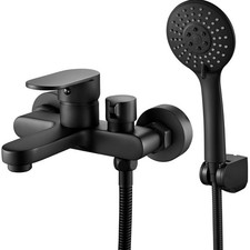 Badewannenarmatur Schwarz