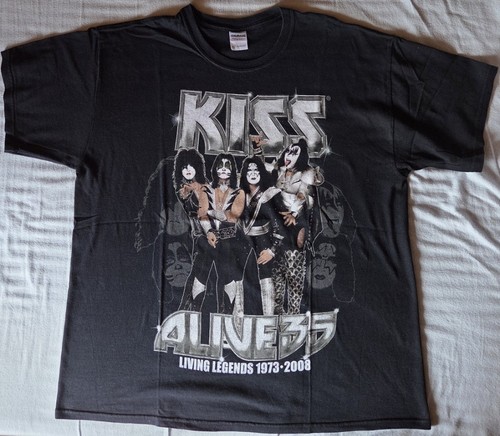 Shirt kiss alive 35 living - t-shirt,