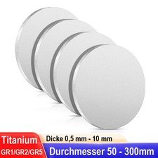 Titanblech Grade 1/2/5 Rein