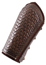 Armschützer aus Leder mit