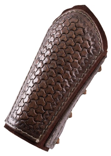 Armschützer aus leder mit - aus,