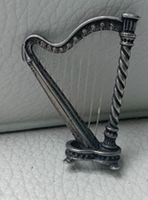 Kleine harfe feinguss silber - kleine,