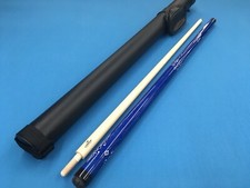 LONGONI CAROM CUE BLUE WITH