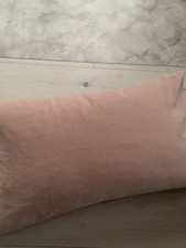 Ikea Sanela Kissenbezug Kissenhülle Kissen rosa Samt 60x40cm rose nude beige