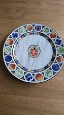 Servierplatte TAITU Italy  FIRENZE porzellan  Platzteller Teller Ø 31cm vintage