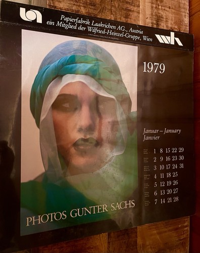 Gunter sachs 1979 kalender - 1979,