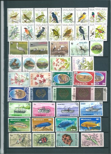 Malawi lot vögel schiffe - vÖgel, /