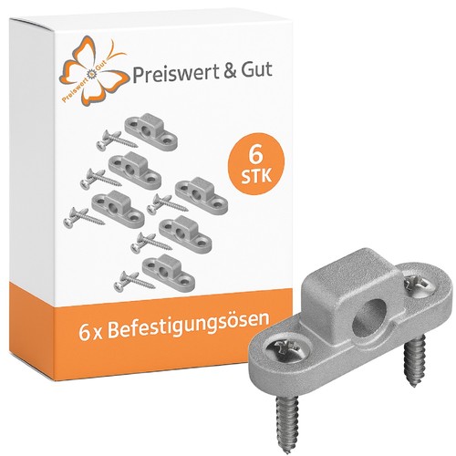 Wandösen metall - 6x,
