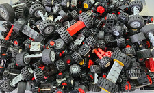 Lego 50x Räder (Reifen) + 25x