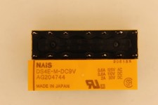 10 Stk. SDS Relais NR187 DS4E-M-DC9V 9V 4 Wechsler gepolt Spule 204 Ohm