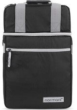 Isolierte Outdoor-Kühltasche mit 2 Fächern Kühlbox Einkaufstasche , 30 Liter