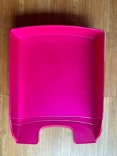 LEITZ Briefablage 5226 plus WOW - pink, stapelbar - wie NEU - 3 Stück im Set