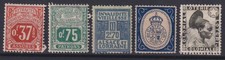 Frankreich lot fiskalmarken - lot,