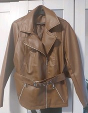Kunstlederjacke/Bikerjacke