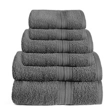 Handtuch 6er set 2x Duschtuch 2x Handtuch 2x Gästetuch 100% Baumwolle Frottee