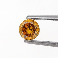 0.16 Karat Cognac Rund