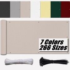 Balkonverkleidung, Windschutz