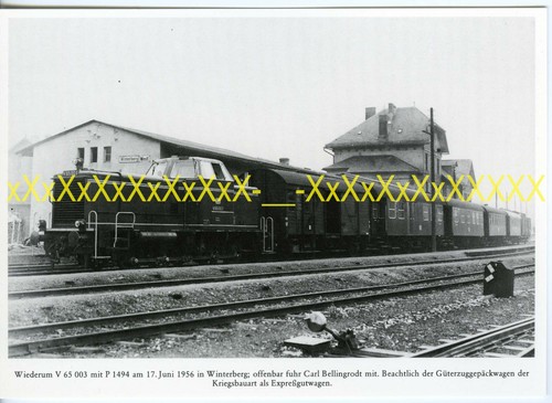 Diesellok v65 003 - 003, 1956