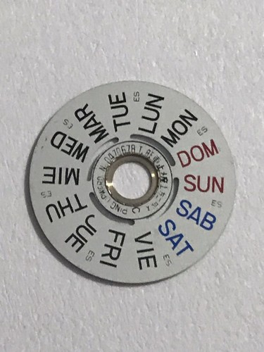 Seiko 7a38 day - disc, ref