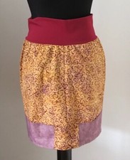 Bündchenrock Schlupfrock Dawanda, Batikstoff